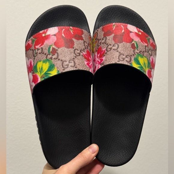 N/A Shoes - Floral Slides Summer Sandals